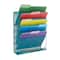 Mind Reader 6 Compartment Vertical Hanging Wall File & Chart Organizer